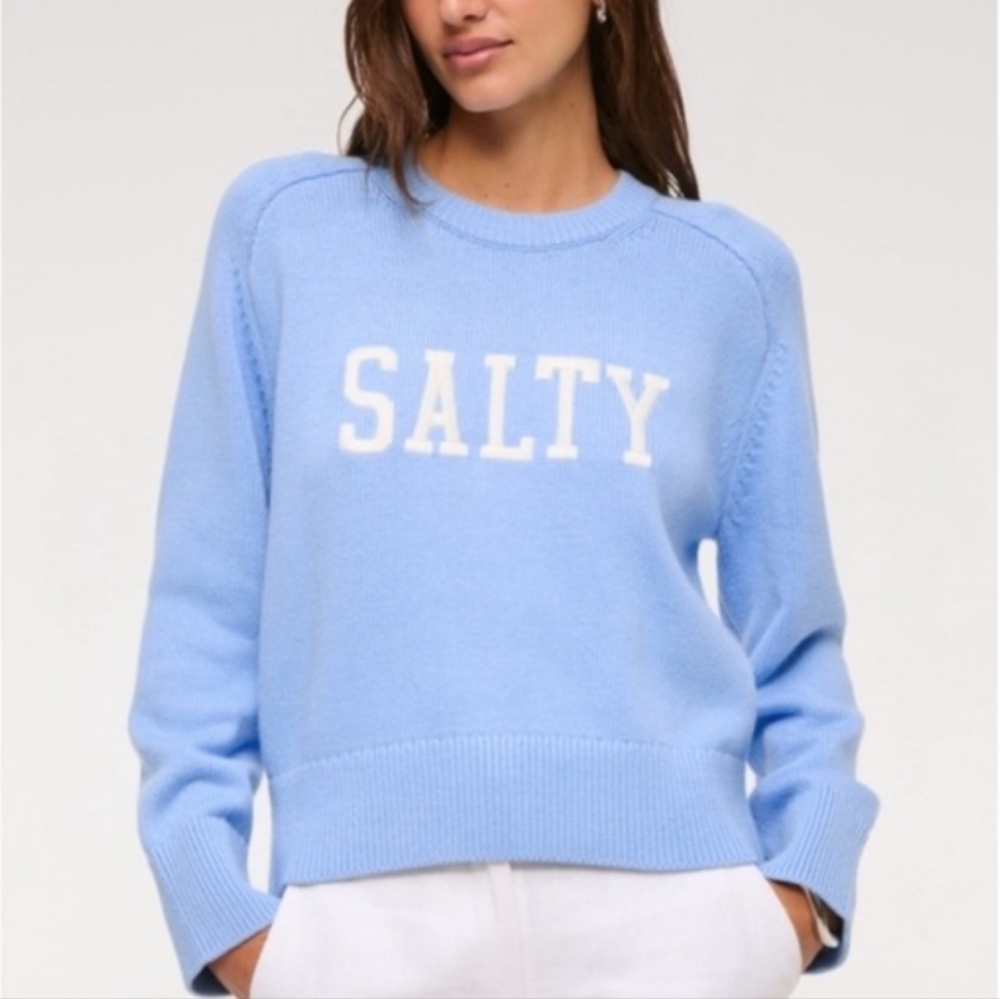 NWT Abercrombie & Fitch Salty Madeline Crew Sweater